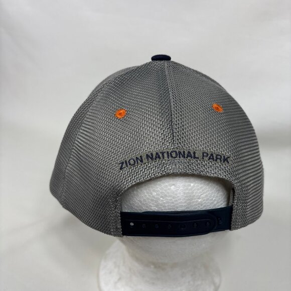 NEW Zion National Park Utah Wild Tribute Embroidered Snapback Trucker Cap Hat - Picture 4 of 8